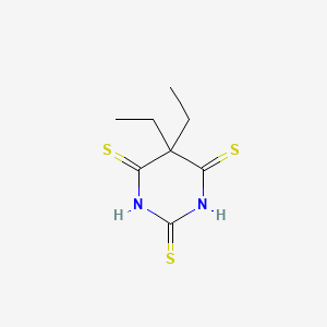 5,5-diethyl-1,3-diazinane-2,4,6-trithione CAS 7729-77-3