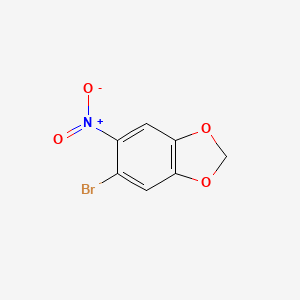 5-bromo-6-nitro-1,3-benzodioxole CAS 7748-58-5