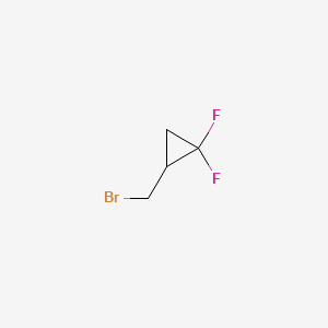 2-(bromomethyl)-1,1-difluorocyclopropane CAS 77613-65-1
