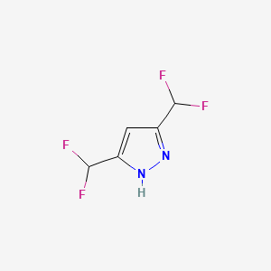 3,5-bis(difluoromethyl)-1H-pyrazole CAS 77614-79-0