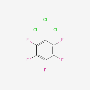 1,2,3,4,5-pentafluoro-6-(trichloromethyl)benzene CAS 778-34-7