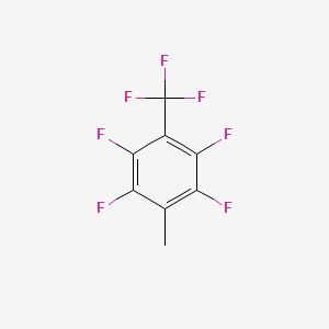 1,2,4,5-tetrafluoro-3-methyl-6-(trifluoromethyl)benzene CAS 778-35-8