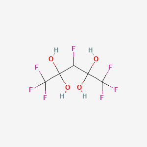 1,1,1,3,5,5,5-heptafluoropentane-2,2,4,4-tetrol CAS 77953-71-0