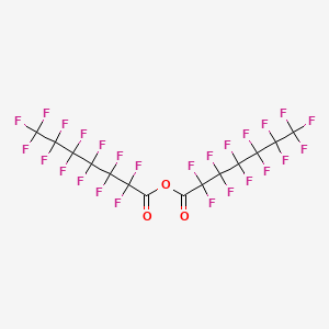 2,2,3,3,4,4,5,5,6,6,7,7,7-tridecafluoroheptanoyl 2,2,3,3,4,4,5,5,6,6,7,7,7-tridecafluoroheptanoate CAS 78225-99-7