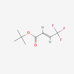 tert-butyl (E)-4,4,4-trifluorobut-2-enoate CAS 78762-71-7