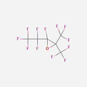 2-fluoro-2-(1,1,2,2,2-pentafluoroethyl)-3,3-bis(trifluoromethyl)oxirane CAS 788-67-0