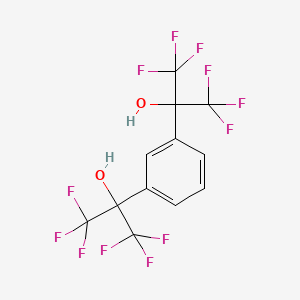 1,1,1,3,3,3-hexafluoro-2-[3-(1,1,1,3,3,3-hexafluoro-2-hydroxypropan-2-yl)phenyl]propan-2-ol CAS 802-93-7