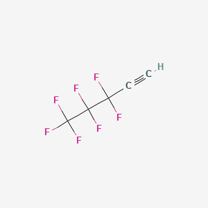 3,3,4,4,5,5,5-heptafluoropent-1-yne CAS 80337-25-3