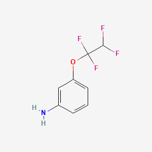 3-(1,1,2,2-tetrafluoroethoxy)aniline CAS 831-75-4