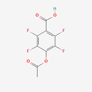 4-acetyloxy-2,3,5,6-tetrafluorobenzoic acid CAS 83789-90-6
