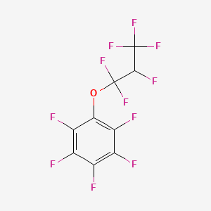 1,2,3,4,5-pentafluoro-6-(1,1,2,3,3,3-hexafluoropropoxy)benzene CAS 845523-35-5
