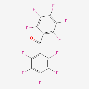 bis(2,3,4,5,6-pentafluorophenyl)methanone CAS 853-39-4