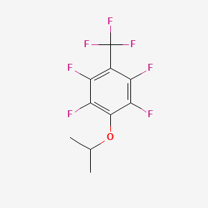 1,2,4,5-tetrafluoro-3-propan-2-yloxy-6-(trifluoromethyl)benzene CAS 85623-66-1