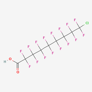 9-chloro-2,2,3,3,4,4,5,5,6,6,7,7,8,8,9,9-hexadecafluorononanoic acid CAS 865-79-2