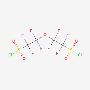 2-(2-chlorosulfonyl-1,1,2,2-tetrafluoroethoxy)-1,1,2,2-tetrafluoroethanesulfonyl chloride CAS 86553-57-3