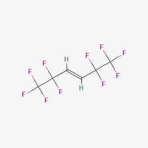 (E)-1,1,1,2,2,5,5,6,6,6-decafluorohex-3-ene CAS 86563-86-2