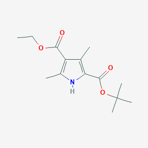 2-O-tert-butyl 4-O-ethyl 3,5-dimethyl-1H-pyrrole-2,4-dicarboxylate CAS 86770-31-2
