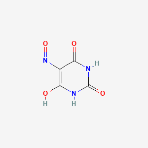 6-hydroxy-5-nitroso-1H-pyrimidine-2,4-dione CAS 87-39-8