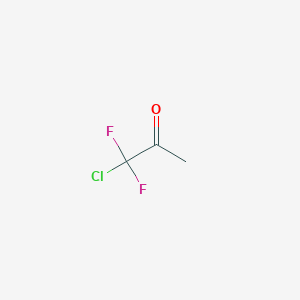 1-chloro-1,1-difluoropropan-2-one CAS 88257-33-4