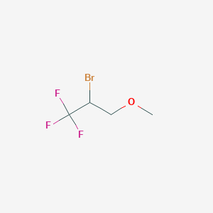2-bromo-1,1,1-trifluoro-3-methoxypropane CAS 883498-92-8