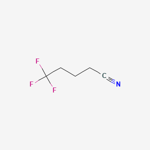 5,5,5-trifluoropentanenitrile CAS 89866-61-5