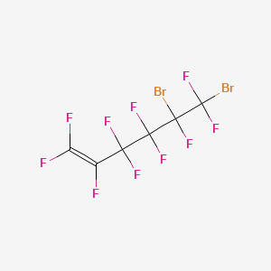 5,6-dibromo-1,1,2,3,3,4,4,5,6,6-decafluorohex-1-ene CAS 91095-94-2