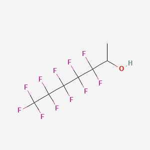 3,3,4,4,5,5,6,6,7,7,7-undecafluoroheptan-2-ol CAS 914637-05-1