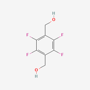 [2,3,5,6-tetrafluoro-4-(hydroxymethyl)phenyl]methanol CAS 92339-07-6