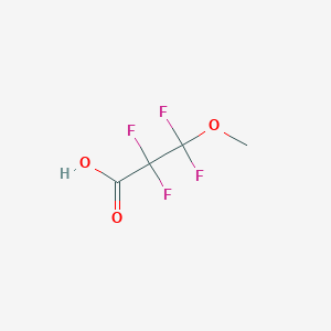 2,2,3,3-tetrafluoro-3-methoxypropanoic acid CAS 93449-21-9