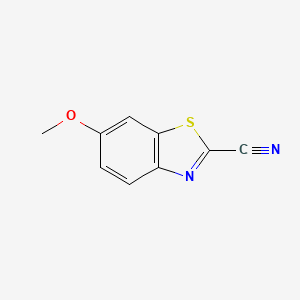 6-methoxy-1,3-benzothiazole-2-carbonitrile CAS 943-03-3