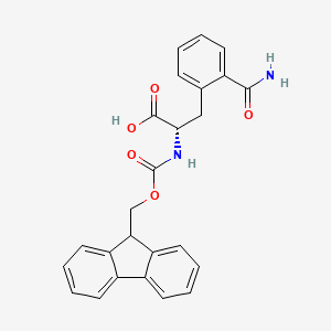 (2S)-3-(2-carbamoylphenyl)-2-(9H-fluoren-9-ylmethoxycarbonylamino)propanoic acid CAS 959583-60-9